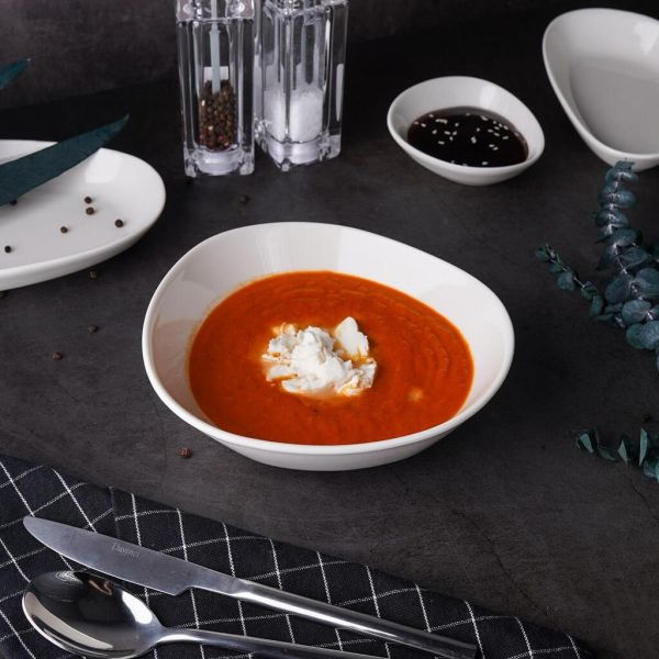 Салатник 650 мл 18*17 см h6,5 см White Island By Bone Innovation [6]