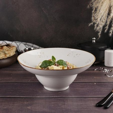Тарелка глубокая 400 мл d 23 см h9,5 см для пасты Grace Noble [2]