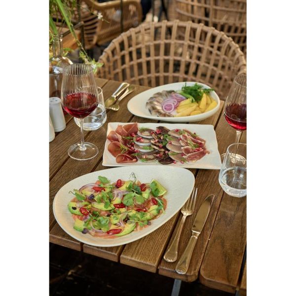 Блюдо овальное 31,5*23 см Elephant Ivory P.L. Proff Cuisine [1]