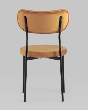 Стул Барбара велюр терракотовый