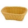Корзина для хлеба 23*19 см h 8 см плетеная ротанг бежевая SUNNEX