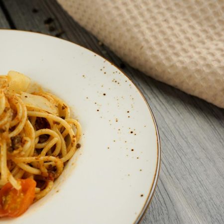 Тарелка глубокая 140 мл d 21,3 см h3,5 см для пасты Elegance Sun P.L. Proff Cuisine [6]