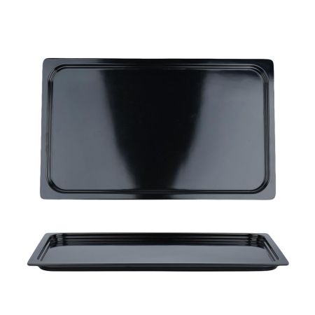 Гастроемкость 1/1 h20 мм пластик меламин 528*320*20 мм 13,5 л Black P.L. Proff Cuisine