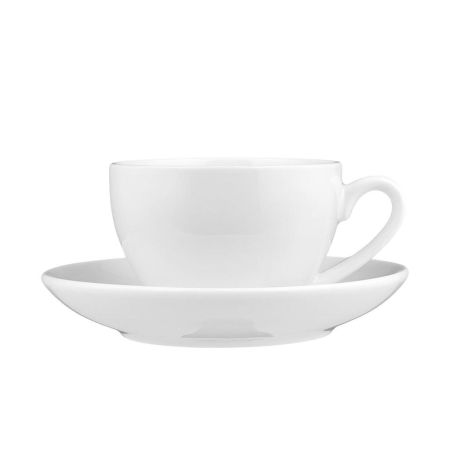 Чайная пара 200 мл белая d 8,6 см h6,2 см фарфор P.L. Proff Cuisine [4]