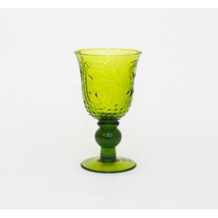 Бокал для вина 350 мл набор 6 шт. зеленый d 10 см h17,5 см Green Glass P.L. Proff Cuisine [1]