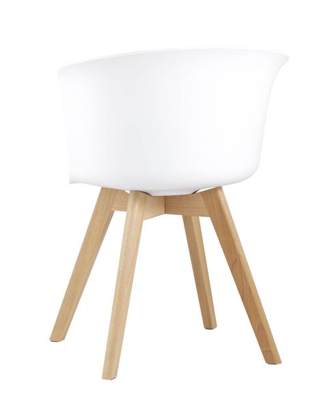 Стул Blossom с подушкой белый