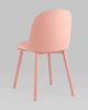 Стул Fog с подушкой пластик пыльно-розовый