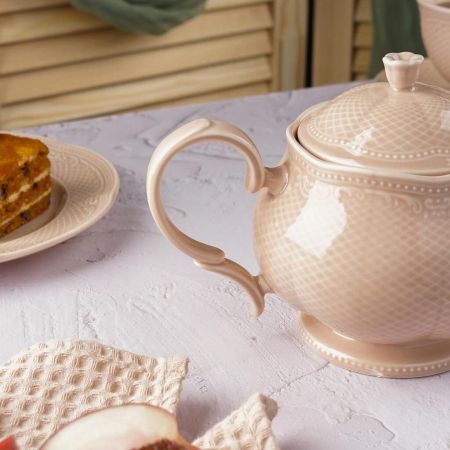 Чайник 600 мл d 12,4 см h9,5 см Aristocrat Peach Tea Noble [1]