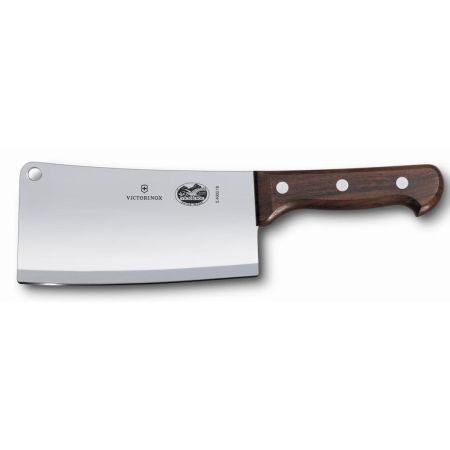 Кухонный топорик Victorinox Rosewood 18 см, ручка розовое дерево