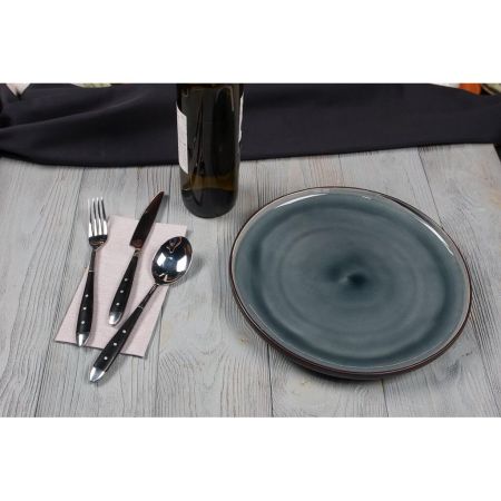 Тарелка d 27,5 см Black Spider Silk Stockholm P.L. [4]