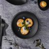 Блюдо круглое d 20 см h4 см Smooth Black Raw Stellar P.L. Proff Cuisine [4]