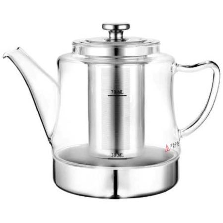 Чайник 1200 мл с фильтром термостекло P.L. Proff Cuisine