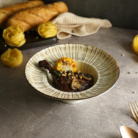 Тарелка глубокая 450 мл d 23 см h8,5 см для пасты, для супа Legna By Bone Innovation [6]