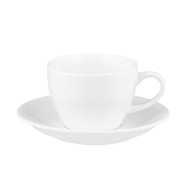 Чайная пара 220 мл белая d 9 см h6,5 см фарфор P.L. Proff Cuisine [4]