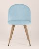 Стул Лион велюр пыльно-голубой