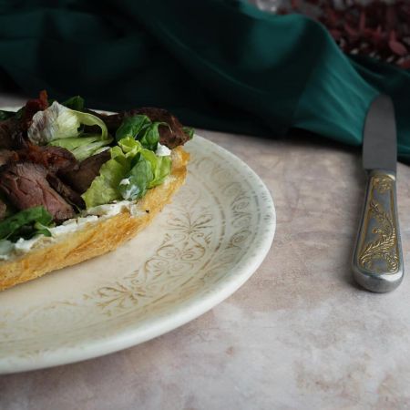 Тарелка d 24,5 см h2,1 см Antico By Bone Innovation [6]