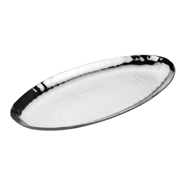 Блюдо овальное 25*13 см поднос Dents нерж. P.L. Proff Cuisine