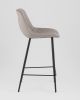 Стул барный Arch экокожа серый