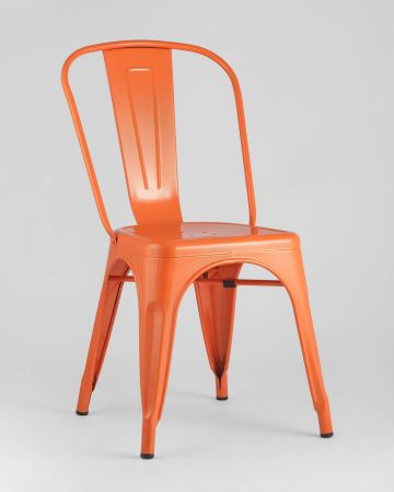 Стул TOLIX оранжевый глянцевый