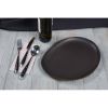 Блюдо овальное 33*25 см h2,7 см Smooth Black Raw Stellar P.L. Proff Cuisine [1]