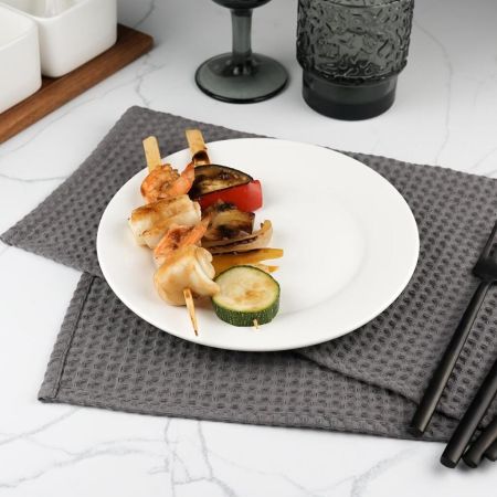 Тарелка d 20,5 см белая фарфор P.L. Proff Cuisine [12]