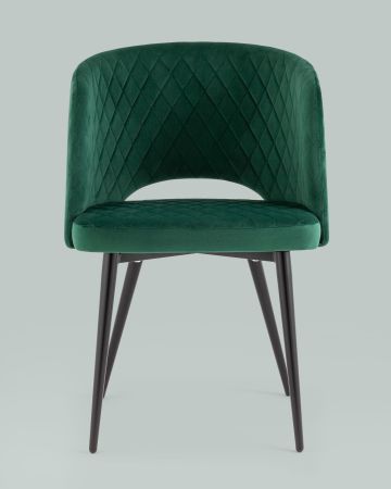 Стул-кресло Дарелл велюр зелёный