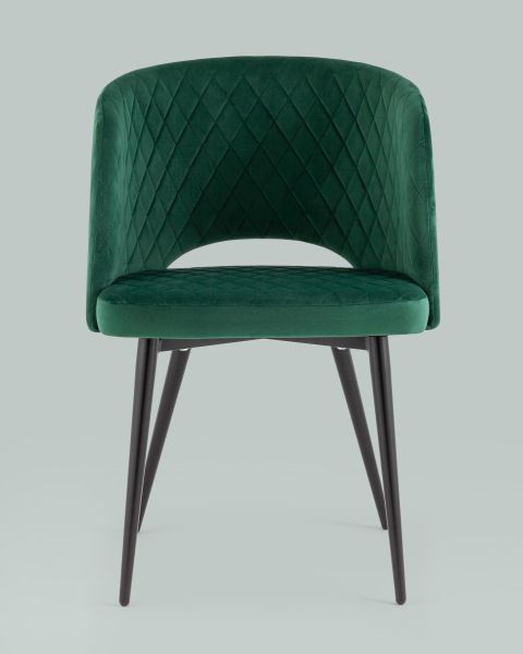 Стул-кресло Дарелл велюр зелёный
