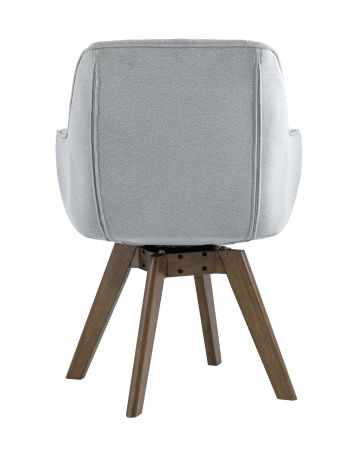 Стул вращающийся MANS серый 2 шт.