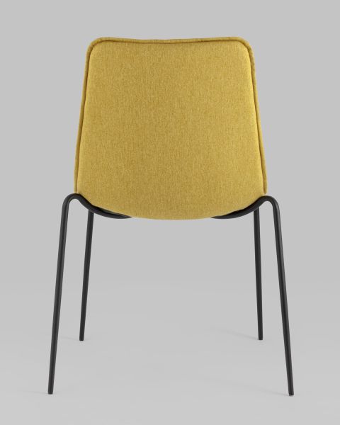 Стул Мелани рогожка желтый