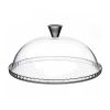 Блюдо для подачи d 32 см с крышкой h15 см стекло "Патиссэри" Tempered Glass Pasabahce [1]