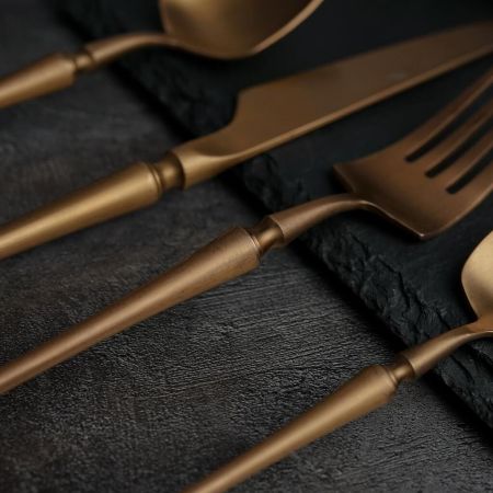 Нож столовый 22,9 см матовый цвет медь PVD 1920-Copper P.L. [12]