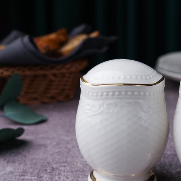 Набор для специй 2 предмета Солонка/Перечница Gold Aristocrat Noble [1]