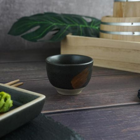 Соусник  60 мл d 6 см h4,5 см круглый фарфор Dark Matt Panasia P.L. Proff Cuisine [1]