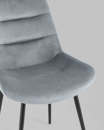 Стул Остин велюр серый