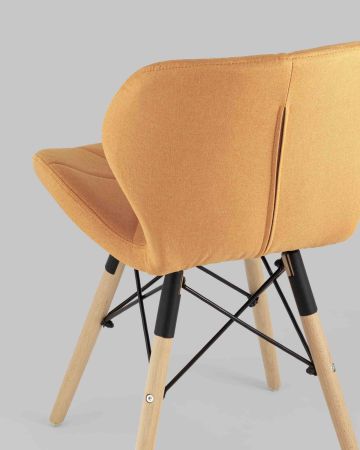 Стул Бон рогожка оранжевый