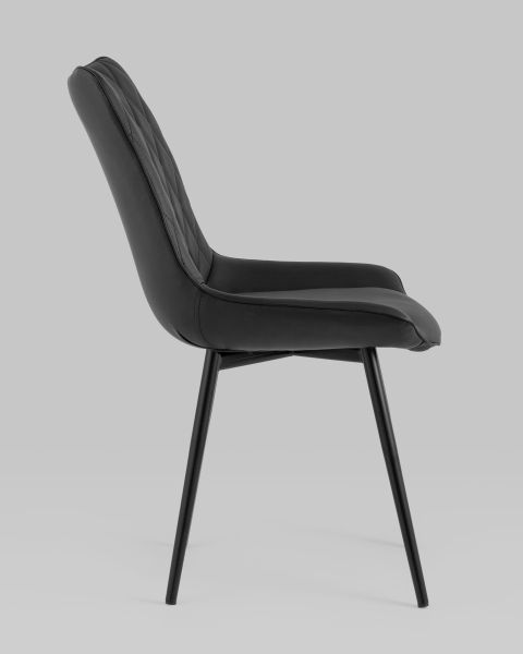 Стул Дарвин экокожа черный