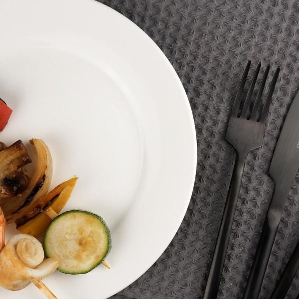 Тарелка d 20,5 см белая фарфор P.L. Proff Cuisine [12]