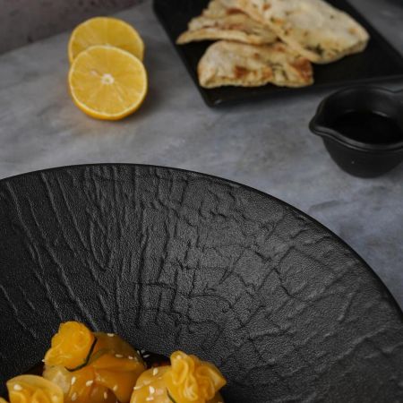 Салатник 1250 мл d 25 см h7 см Black Raw Wood P.L. Proff Cuisine [3]