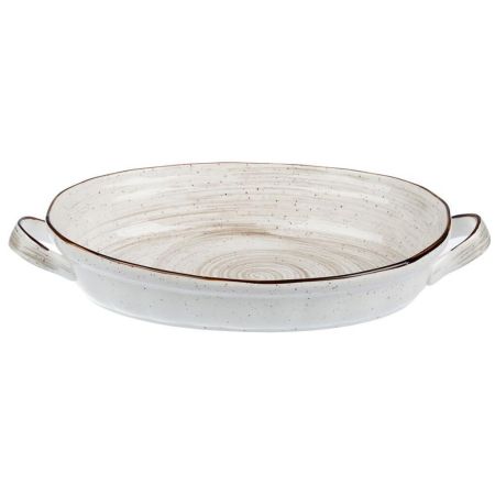 Блюдо овальное 30,5*23*5,7 см 2200 мл с ручками White Fusion P.L. Proff Cuisine [1]