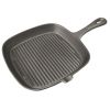 Сковорода-гриль 24*24 см, чугун черная ИНДУКЦИЯ P.L. Proff Cuisine