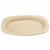 Тарелка овальная Bionic 23,3*16,5*2 см, натуральный цвет, 50 шт, сахарный тростник, Garc