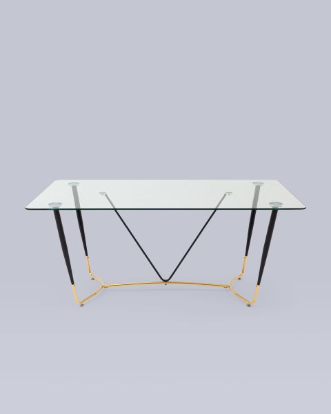 Стол обеденный Даймакс 180*90 прозрачный