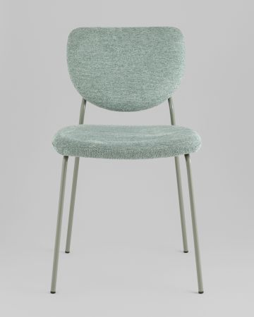 Стул обеденный Gigi шенилл зеленый