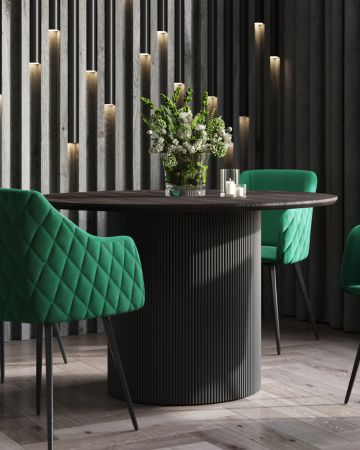 Стол обеденный Ballet 120*75 темное дерево