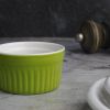 Соусник  80 мл 6,5 см Рамекин круглый зеленый фарфор P.L. Proff Cuisine [10]