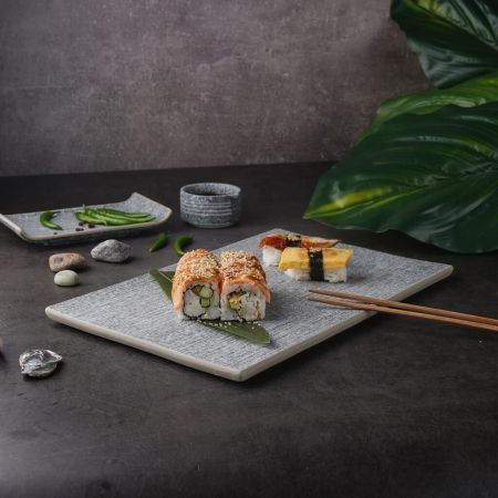 Блюдо прямоугольное 33*21 см h1,3 см Stone Untouched Taiga P.L. Proff Cuisine [1]