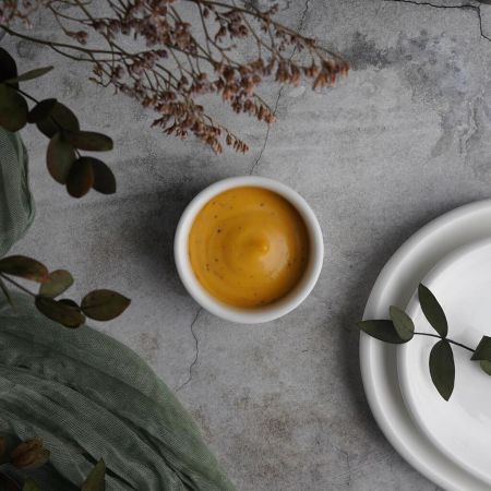 Соусник  50 мл d 6,5 см h2,8 см круглый белый фарфор P.L. Proff Cuisine [16]