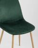 Стул Валенсия велюр темно-зеленый