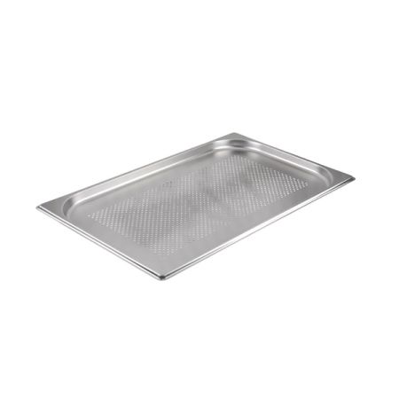 Гастроемкость 1/1 h= 20 мм. 530*325 мм. 2,5 л. нерж.перфорир. d=4 мм. MGsteel /1/6/
