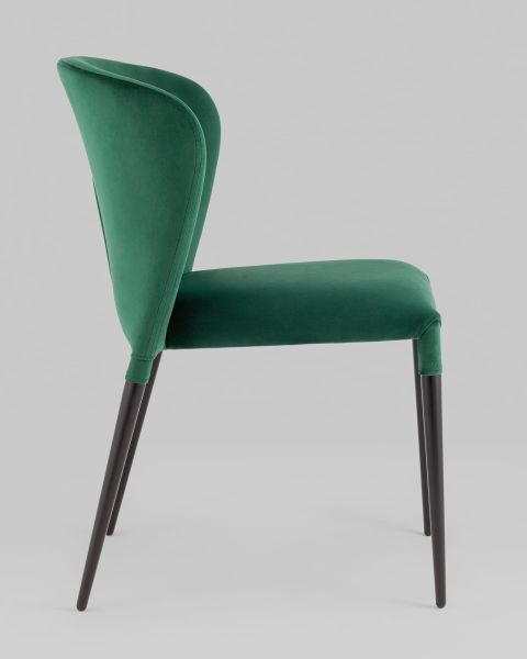 Стул Лори велюр зелёный